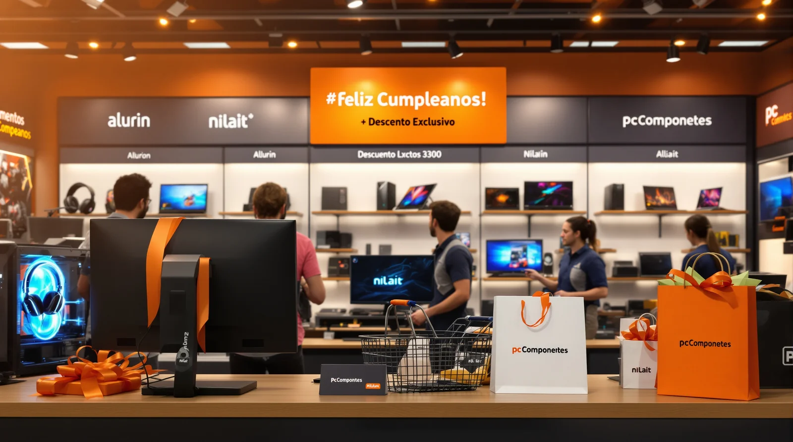 Cupón cumpleaños PcComponentes
