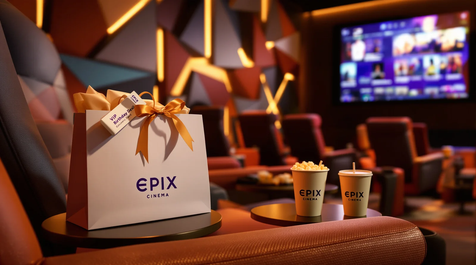 Free Cinema Ticket at Epix Cinema