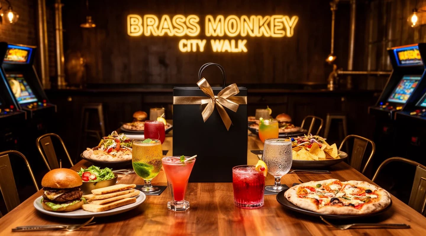 10% birthday discount on food and drinks at City Walk — Brass Monkey City Walk