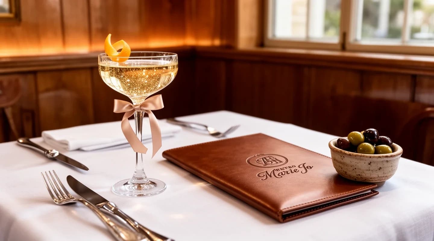 Gratis aperitief voor je verjaardag.