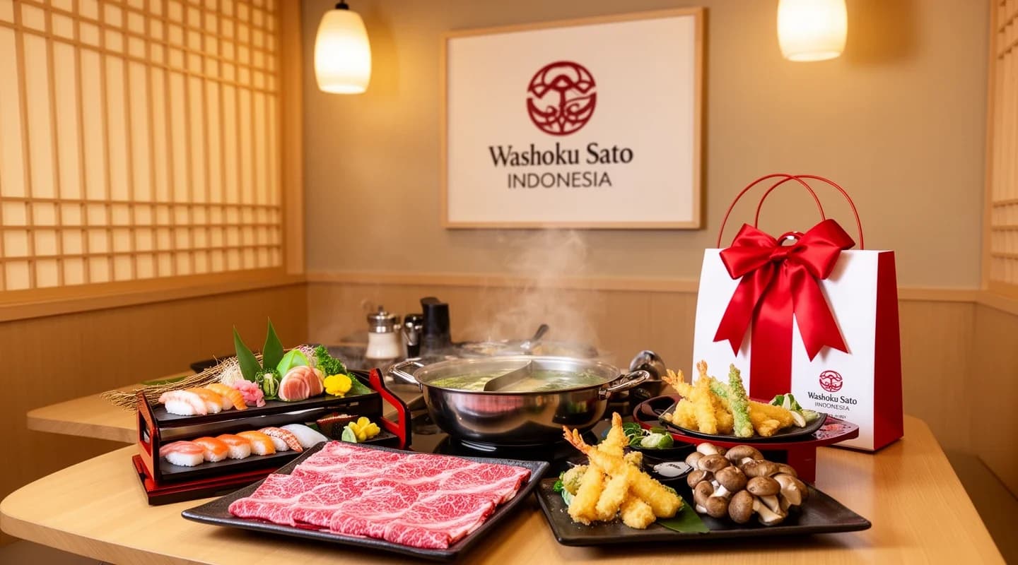 Makan SATO All You Can Eat PREMIUM gratis untuk member yang berulang tahun.